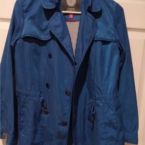 Vince Camuto Royal Blue Trench Coat